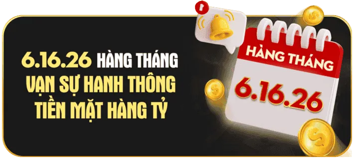 Thưởng nạp tiền hàng ngày 168c nhà cái
